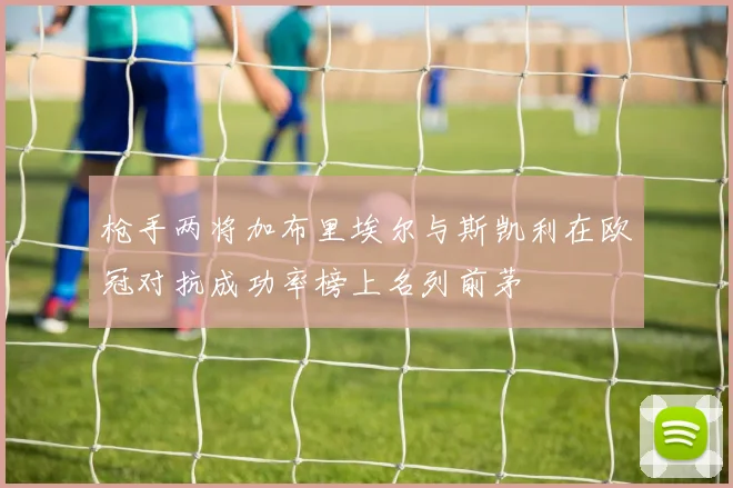 枪手两将加布里埃尔与斯凯利在欧冠对抗成功率榜上名列前茅